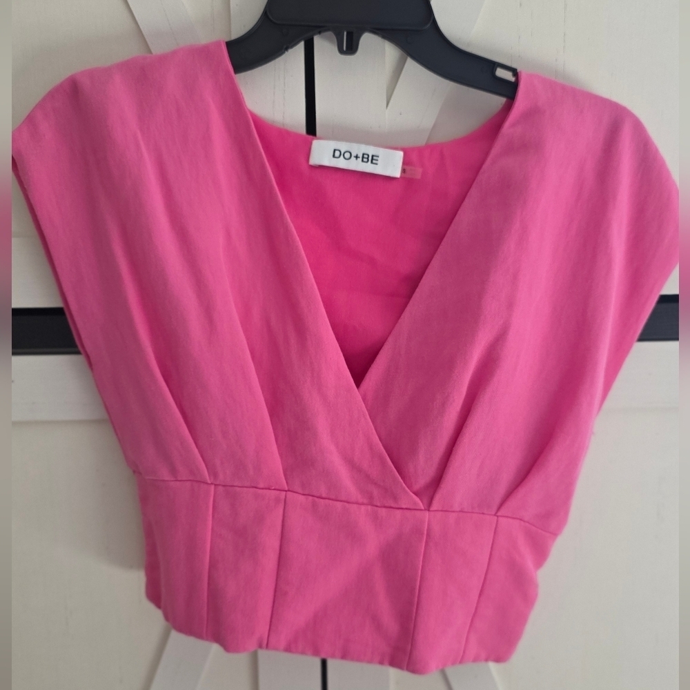 DO+BE Vibrant Pink Blouse